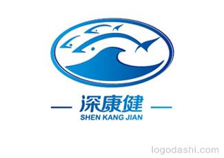 深康健標(biāo)志logo設(shè)計(jì)，品牌vi設(shè)計(jì)