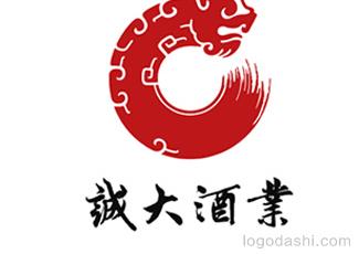 成大酒業(yè)標(biāo)志logo設(shè)計，品牌vi設(shè)計