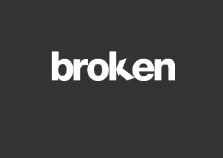 broken標志logo設計，品牌vi設計