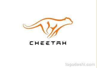 Cheetah獵豹標志標志logo設計，品牌vi設計