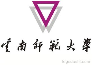 云南師范大學?；諛酥竞x標志logo設(shè)計，品牌vi設(shè)計