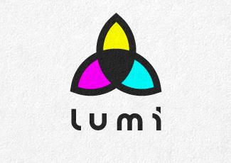 LUMI標志logo設計，品牌vi設計