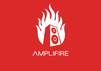 Amplifire標(biāo)志logo設(shè)計(jì)，品牌vi設(shè)計(jì)