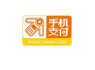 中國移動手機支付標志logo設(shè)計，品牌vi設(shè)計