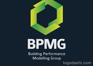 BPMG建筑標志logo設計，品牌vi設計