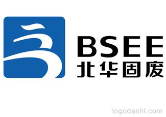 北華固廢logo標(biāo)志logo設(shè)計，品牌vi設(shè)計