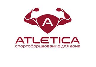 Atletica體育器材標志logo設計，品牌vi設計