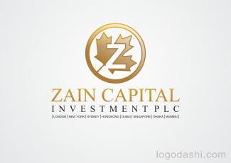 ZAIN資本標志logo設計，品牌vi設計