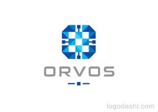 orvos標志logo設計，品牌vi設計