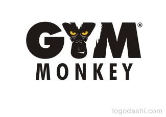 GymMonkey標(biāo)志logo設(shè)計，品牌vi設(shè)計