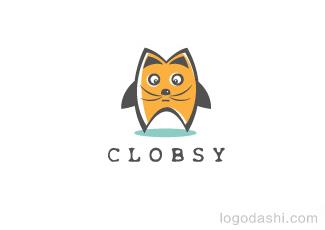 CLOBSY寵物店標(biāo)志標(biāo)志logo設(shè)計(jì)，品牌vi設(shè)計(jì)