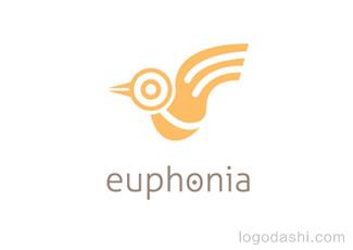 EUPHONIA標(biāo)識(shí)標(biāo)志logo設(shè)計(jì)，品牌vi設(shè)計(jì)