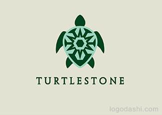 Turtlestone標(biāo)志logo設(shè)計(jì)，品牌vi設(shè)計(jì)